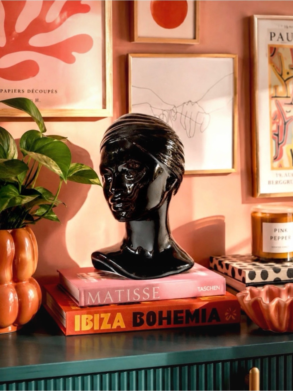 Porcelain Head Sculpture